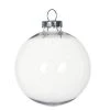 Outlet ✔️ Christmas 5" Clear Plastic Ball Ornament by Michaels 🤩 -Ashland Sales 10674955 1