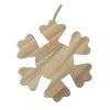 Wholesale 😀 4.5" Unfinished Wood Snowflake Ornament by Michaels 👍 2 Wholesale 😀 4.5" Unfinished Wood Snowflake Ornament by Michaels 👍 -Ashland Sales 10674983 1