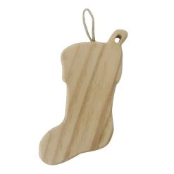 Top 10 😉 5" Unfinished Wood Stocking Ornament by Michaels 🌟