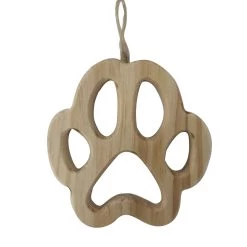 Deals 👍 4" Unfinished Wood Paw Print Ornament by Michaels 😍