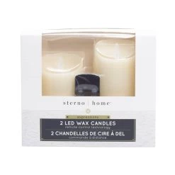 Best Pirce 😉 6 Packs: 2 ct. (12 total) Sterno Home™ Cream LED Wax Pillar Candles by Ashland ❤️ -Ashland Sales 10675028 4 1