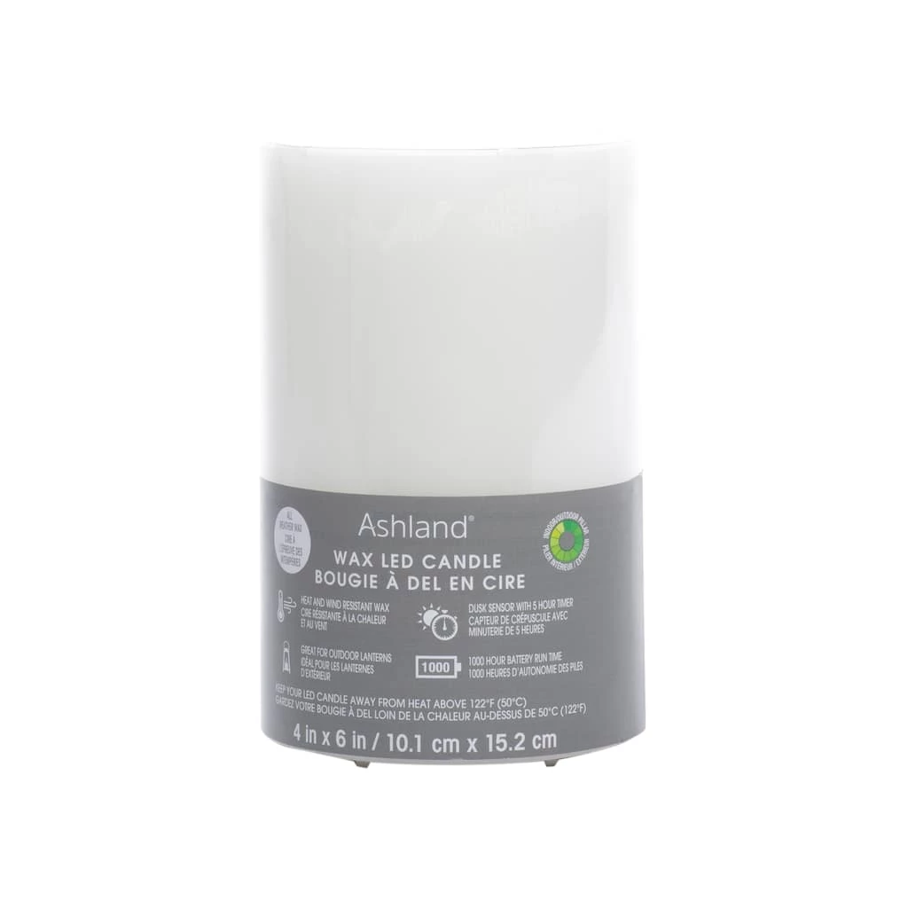 Hot Sale ✨ 8 Pack: 4" x 6" LED Wax Pillar Candle by Ashland® 😀 6 Hot Sale ✨ 8 Pack: 4" x 6" LED Wax Pillar Candle by Ashland® 😀 - Image 4