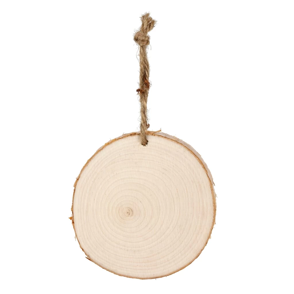 Brand new 🔥 4" Unfinished Birch Round Ornament by Michaels 👍 3 Brand new 🔥 4" Unfinished Birch Round Ornament by Michaels 👍