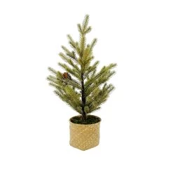 New 👍 24" Pinecone Tree in Natural Basket by Ashland® 👏 -Ashland Sales 10675189 2