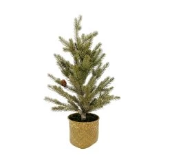 New 👍 24" Pinecone Tree in Natural Basket by Ashland® 👏 -Ashland Sales 10675189 3