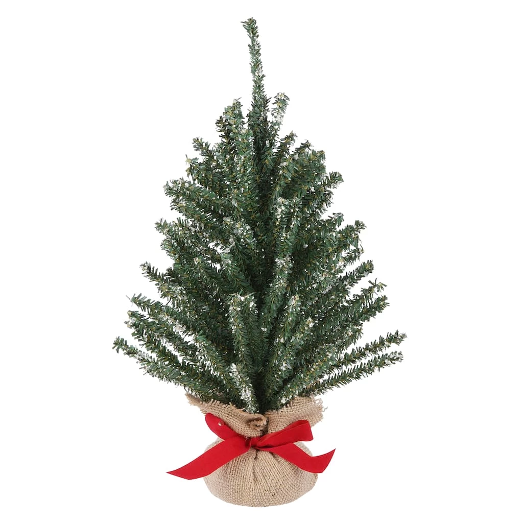 Wholesale 😍 Assorted 16" Artificial 🔔 Christmas Tree with Burlap Base by Ashland® 🔥 4 Wholesale 😍 Assorted 16" Artificial 🔔 Christmas Tree with Burlap Base by Ashland® 🔥 - Image 2