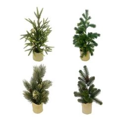 Best Pirce 👏 Assorted 16" Potted Artificial 🎄 Christmas Tree by Ashland® 🤩