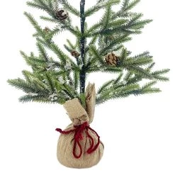 Discount 😍 24" Pine Tree with Pinecones & Snow in Burlap Bag by Ashland® ✨ -Ashland Sales 10675200 3
