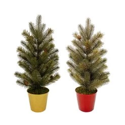 Hot Sale 🧨 24" Potted Artificial 🔔 Christmas Tree by Ashland® 👏