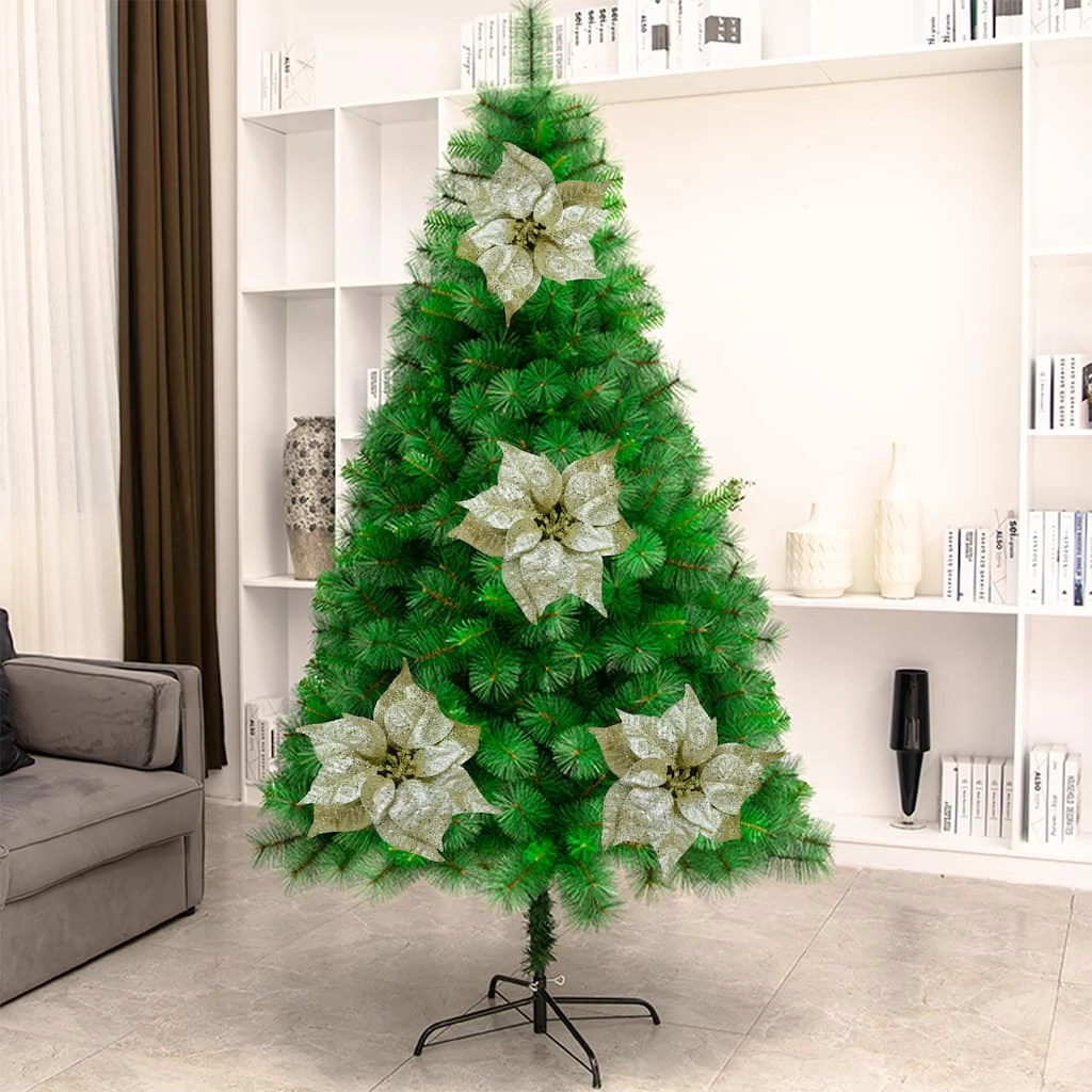 Deals 😉 Gold Glitter Poinsettia Clip by Ashland® 😍 5 Deals 😉 Gold Glitter Poinsettia Clip by Ashland® 😍 - Image 3