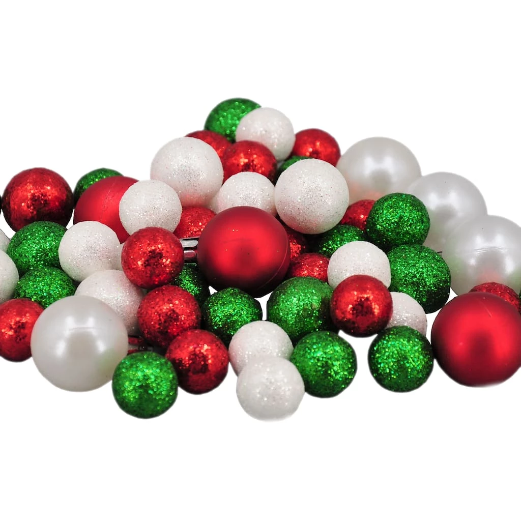 Best Sale 👏 Glittery Green, White & Red Decorative Ball Filler by Ashland® 🎉 3 Best Sale 👏 Glittery Green, White & Red Decorative Ball Filler by Ashland® 🎉
