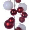 Coupon 🤩 6ft. Red & White Ball Ornament Garland by Ashland® 👏 -Ashland Sales 10676033 1