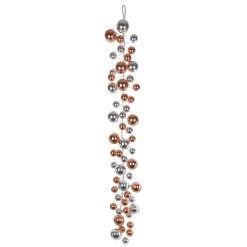 Buy ✔️ 6ft. Rose & Silver Ball Ornament Garland by Ashland® 🥰 -Ashland Sales 10676035 3
