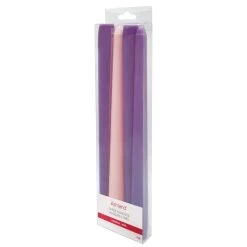 Flash Sale 🔥 Christmas Purple & Pink Taper Candles by Ashland®, 4ct. ⭐ 9 Flash Sale 🔥 Christmas Purple & Pink Taper Candles by Ashland®, 4ct. ⭐ -Ashland Sales 10676083 5