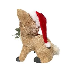Discount 🥰 9" Fox with Santa Hat Natural Décor Accent by Ashland® 🎉 -Ashland Sales 10676178 2