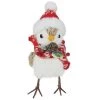 Best reviews of ✨ 7.5" Bird with Red & White Hat & Scarf Natural Décor Accent by Ashland® 🔔 -Ashland Sales 10676179 1