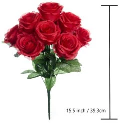 Promo 🛒 12 Pack: Red Rose Bush by Ashland® ⭐ -Ashland Sales 10676296 3 1