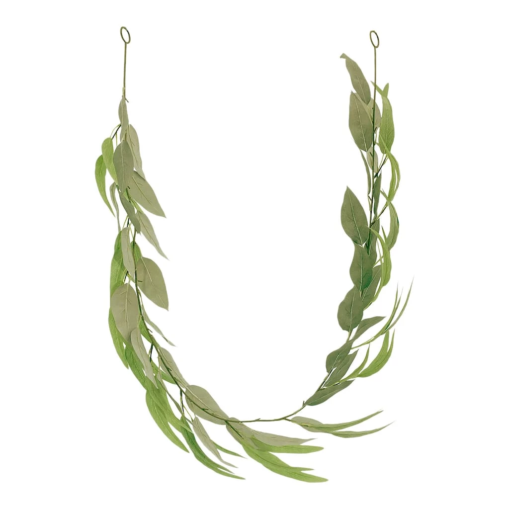Buy 🥰 6ft. Willow Eucalyptus Garland by Ashland® ✨ 4 Buy 🥰 6ft. Willow Eucalyptus Garland by Ashland® ✨ - Image 2