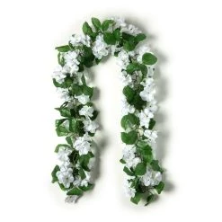 Flash Sale ✨ 6ft. White Hydrangea Chain Garland by Ashland® 🧨 -Ashland Sales 10676310 21