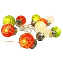 Top 10 👍 Assorted 10 ct. Multicolor Cracked Bulb LED String Lights by Ashland® 🥰 -Ashland Sales 10676614 3