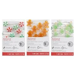 Discount 🎁 Assorted 18ct. Holiday Icon LED Crafting String Lights by Ashland® ✔️