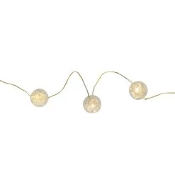Coupon 🥰 Assorted 27ct. Warm White Cracked Ball LED Crafting Lights by Ashland® 🧨 -Ashland Sales 10676632 3