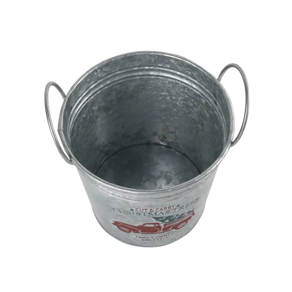 New 🥰 7.6" Holiday Truck Metal Bucket with Handles by Ashland® 😍 6 New 🥰 7.6" Holiday Truck Metal Bucket with Handles by Ashland® 😍 - Image 4