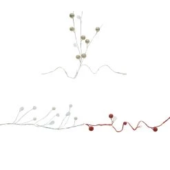 Outlet 🥰 Assorted 18ct. Warm White Berry Garland LED Crafting Lights by Ashland® 👍
