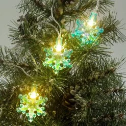 Best Pirce 🥰 Assorted 8ct. Warm White Snowflake LED Crafting Lights by Ashland® 😍 -Ashland Sales 10676916 3