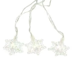 Best Pirce 🥰 Assorted 8ct. Warm White Snowflake LED Crafting Lights by Ashland® 😍 -Ashland Sales 10676916 4