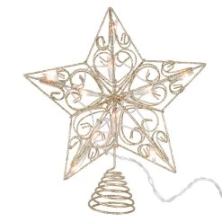Cheap 💯 Assorted 12" Lighted Glitter Star Tree Topper by Ashland® 🔥 -Ashland Sales 10677060 2
