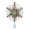 Cheapest ⭐ 14.5" Gold Lighted Tinsel Starburst Tree Topper by Ashland® 👏 -Ashland Sales 10677090 1