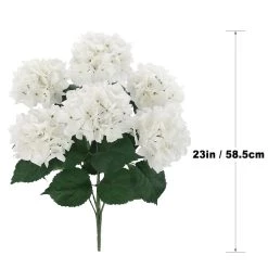 New 🥰 12 Pack: White Hydrangea Bush by Ashland® 🎁 -Ashland Sales 10677450 4 1