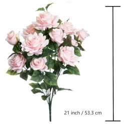 New 🌟 12 Pack: Pink Rose Bush by Ashland® 🎁 -Ashland Sales 10677454 3