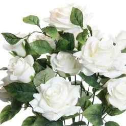 Best Pirce ✨ 12 Pack: White Rose Bush by Ashland® 👏 -Ashland Sales 10677458 2 1