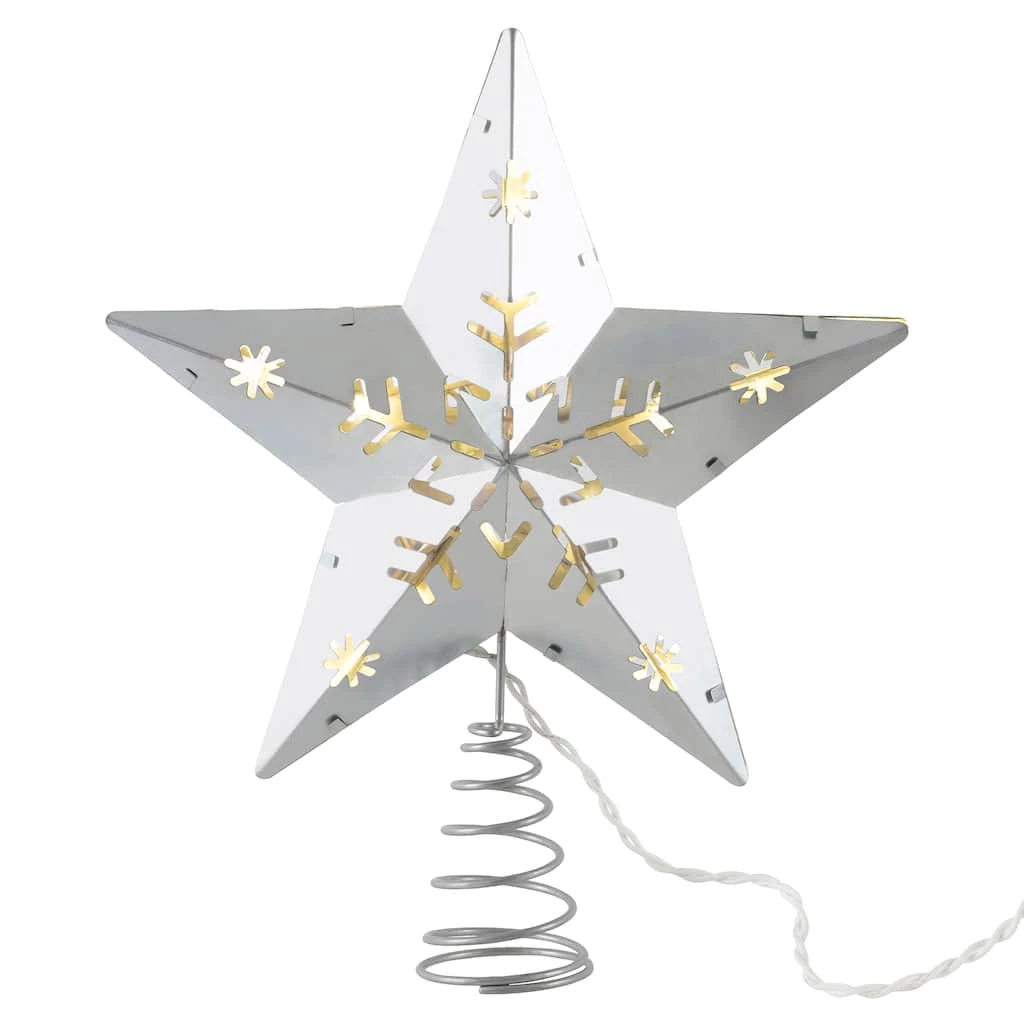Flash Sale 🥰 12" LED Snowflake Star Tree Topper by Ashland® 😉 4 Flash Sale 🥰 12" LED Snowflake Star Tree Topper by Ashland® 😉 - Image 2