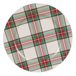 Budget π Christmas Plaid Charger Plate by Ashland® π₯