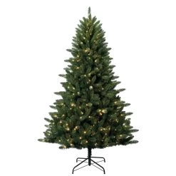 Best Sale 👍 7ft. Pre-Lit Prescott Pine Artificial 🎄 Christmas Tree by Ashland®, Clear Micro LED Lights 😍