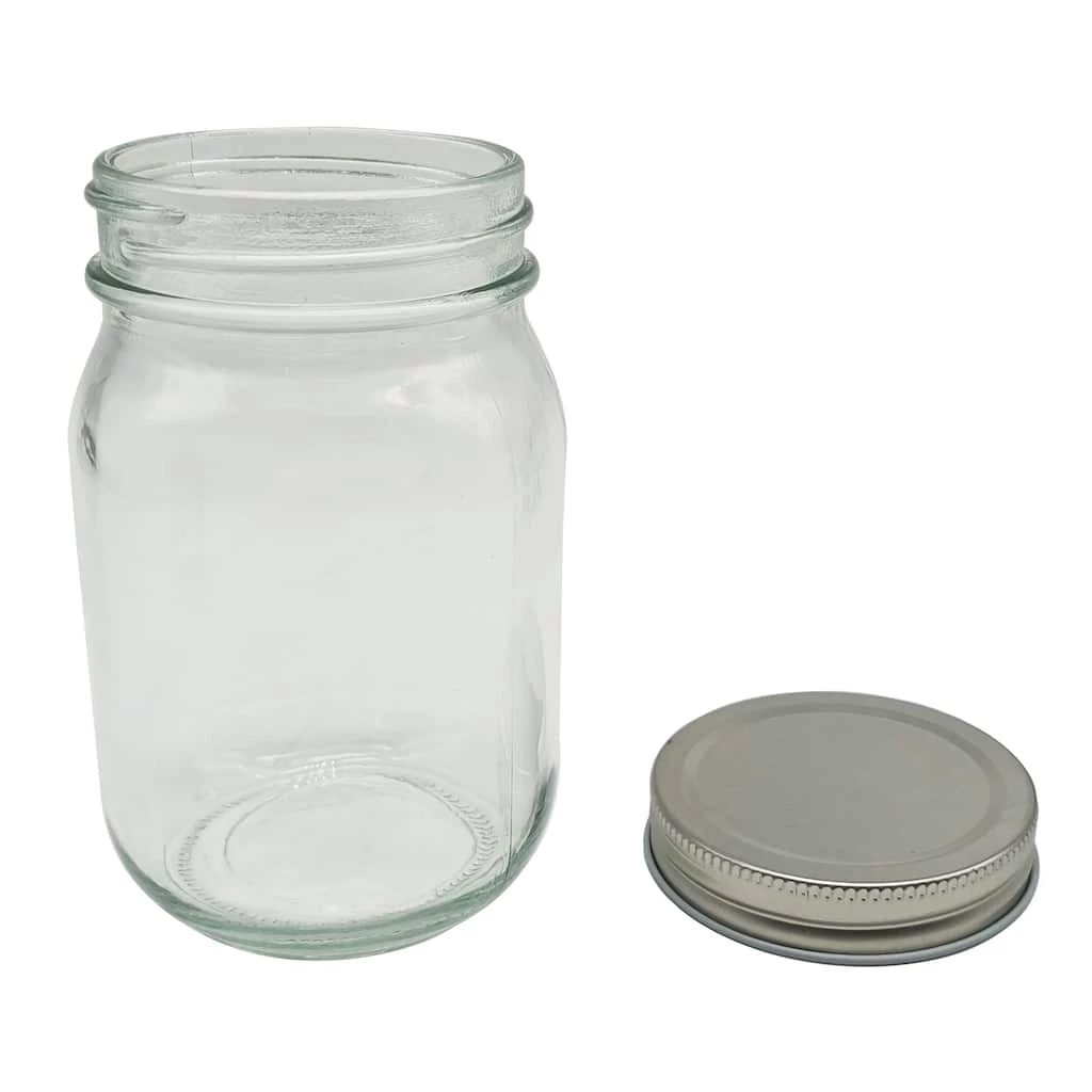 Wholesale ⭐ 16oz. Glass Jar by Ashland®, 12ct. ✨ 7 Wholesale ⭐ 16oz. Glass Jar by Ashland®, 12ct. ✨ - Image 5
