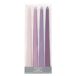 Hot Sale ⭐ 10" Mixed Purple Taper Candles by Ashland®, 4ct. 🌟
