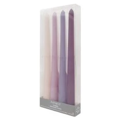 Top 10 😀 12 Packs: 4 ct. (48 total) 10" Mixed Purple Taper Candles by Ashland® ✨ -Ashland Sales 10687934 6 1