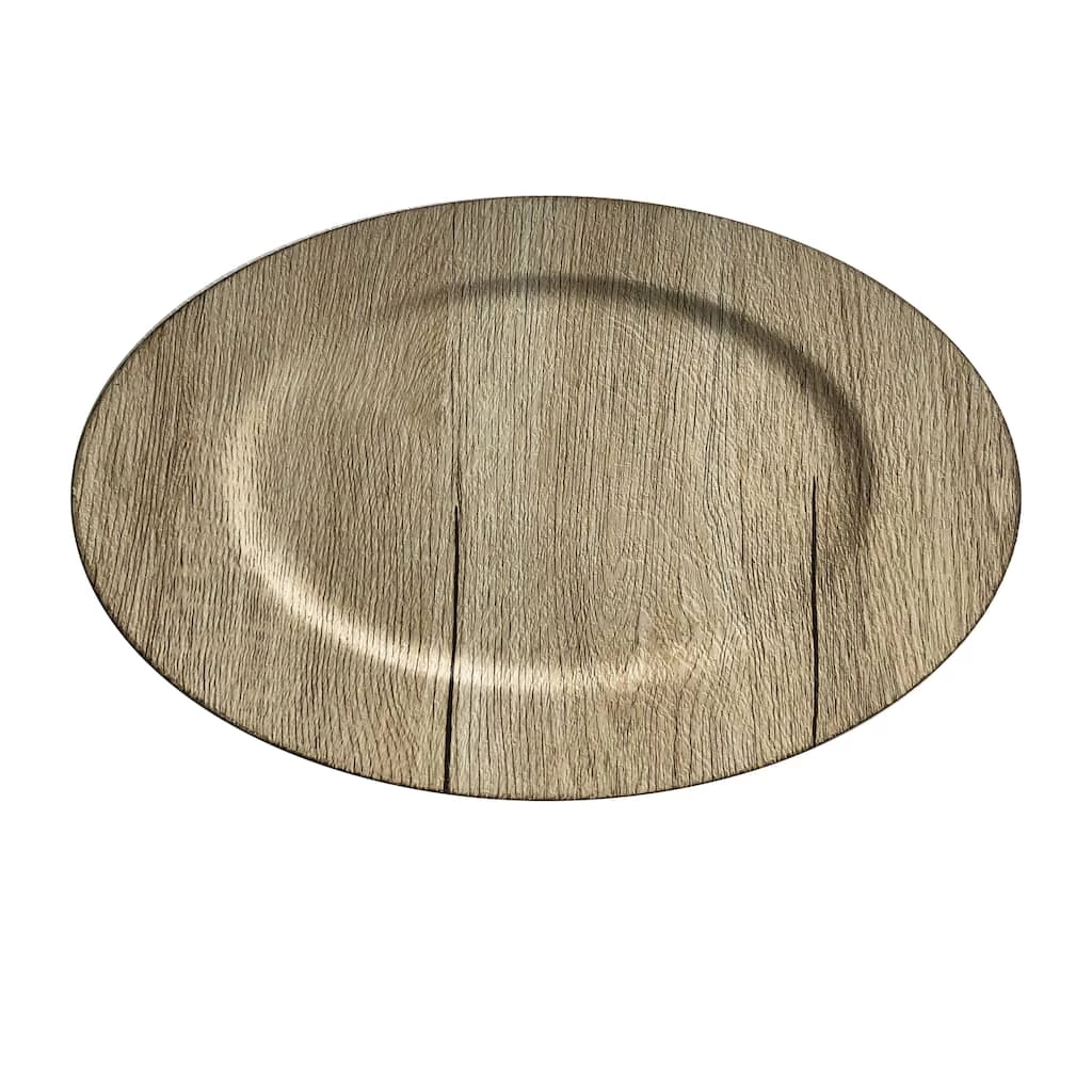 Cheapest 🔔 13" Gray Woodgrain Charger by Ashland® 🌟 5 Cheapest 🔔 13" Gray Woodgrain Charger by Ashland® 🌟 - Image 3