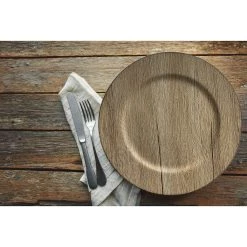 Cheapest 🔔 13" Gray Woodgrain Charger by Ashland® 🌟 6 Cheapest 🔔 13" Gray Woodgrain Charger by Ashland® 🌟 -Ashland Sales 10688160 3 1