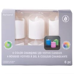Outlet 🧨 8 Packs: 6 ct. (48 total) Color Changing LED Votive Candles Set by Ashland® 🎁