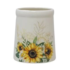 Best reviews of 🌟 6.5" Sunflower Ceramic Utensil Holder by Ashland® 🤩