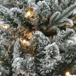 Cheapest 🥰 7ft. Pre-Lit Snowy Spruce Artifical 🎄 Christmas Tree, Warm White Micro LED Lights by Ashland® 😉 10 Cheapest 🥰 7ft. Pre-Lit Snowy Spruce Artifical 🎄 Christmas Tree, Warm White Micro LED Lights by Ashland® 😉 -Ashland Sales 10694616 4