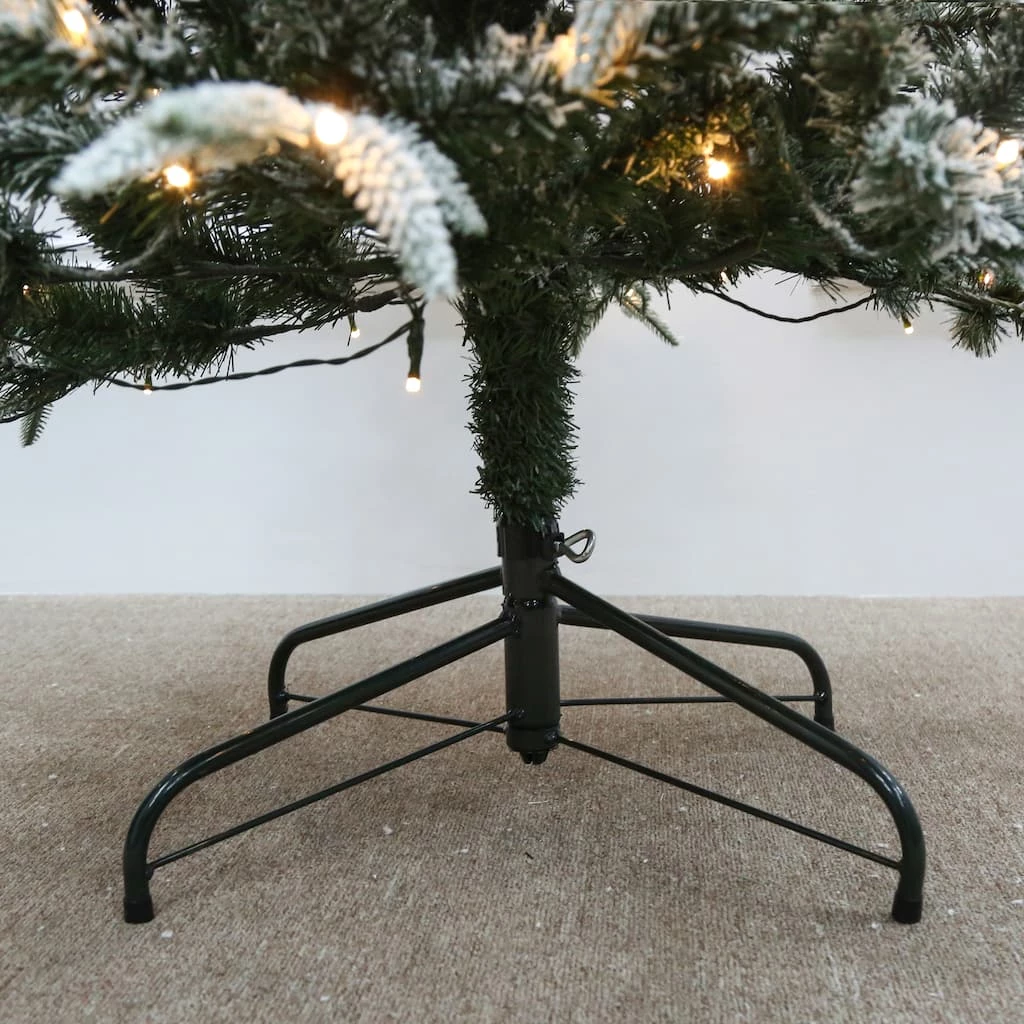 Cheapest 🥰 7ft. Pre-Lit Snowy Spruce Artifical 🎄 Christmas Tree, Warm White Micro LED Lights by Ashland® 😉 7 Cheapest 🥰 7ft. Pre-Lit Snowy Spruce Artifical 🎄 Christmas Tree, Warm White Micro LED Lights by Ashland® 😉 - Image 5