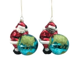 Deals ⌛ Assorted 4" Glass Santa & World Ornament by Ashland® 🎄 Christmas ✔️ 6 Deals ⌛ Assorted 4" Glass Santa & World Ornament by Ashland® 🎄 Christmas ✔️ -Ashland Sales 10697664 2
