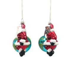 Deals ⌛ Assorted 4" Glass Santa & World Ornament by Ashland® 🎄 Christmas ✔️ 7 Deals ⌛ Assorted 4" Glass Santa & World Ornament by Ashland® 🎄 Christmas ✔️ -Ashland Sales 10697664 3