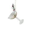 Brand new 🥰 Glass Fancy Cocktail Ornament by Ashland® 🎁 -Ashland Sales 10697665 1